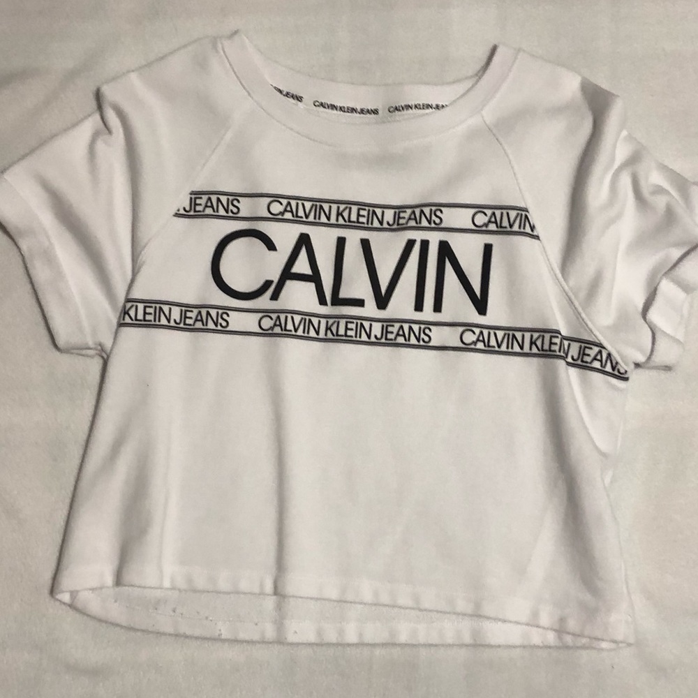 Calvin Klein Cropped T-Shirt